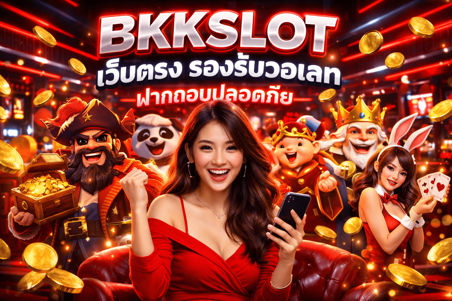 BKKSLOT เว็บตรง รองรับวอเลท ฝากถอนปลอดภัย